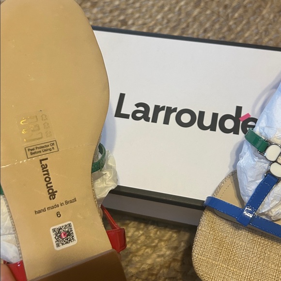 NIB • Larroude Hana Flats in Azure - Picture 2 of 7